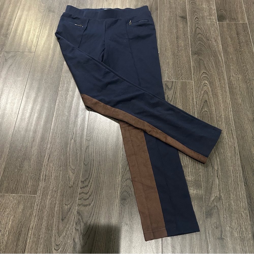 Tommy Hilfiger Blue and Brown Joggers with Sleek Design - Picture 2 of 9